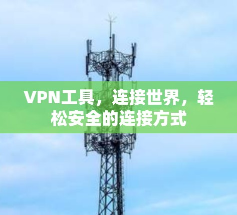 VPN工具，连接世界，轻松安全的连接方式