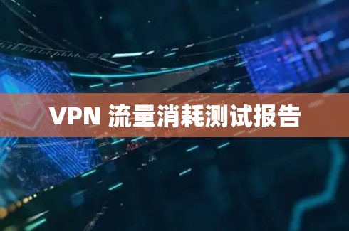 VPN 流量消耗测试报告