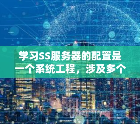 学习SS服务器的配置是一个系统工程,涉及多个步骤和知识点。以下是一个分步指南,帮助你系统地学习和配置SS服务器