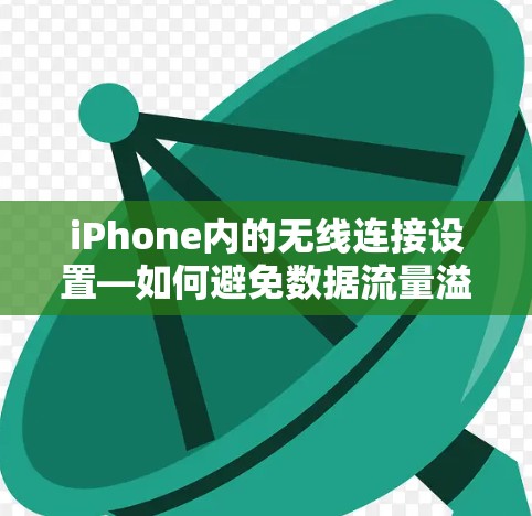 iPhone内的无线连接设置—如何避免数据流量溢出