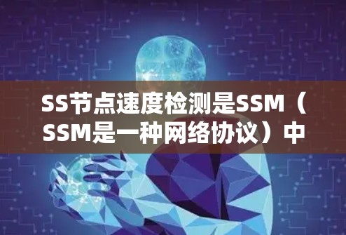 SS节点速度检测是SSM(SSM是一种网络协议)中的功能,用于实时监控节点之间的连接速度。以下是对SS节点速度检测的详细分析和实践指南 SS节点速度检测是SSM(SSM是一种网络协议)中的功能,用于实时监控节点之间的连接速度。以下是对SS节点速度检测的详细分析和实践指南