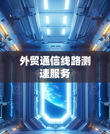 外贸通信线路测速服务