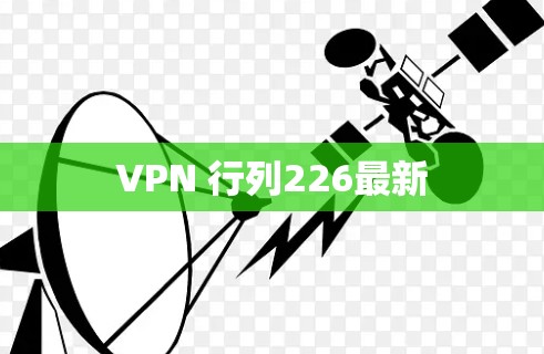 VPN 行列226最新