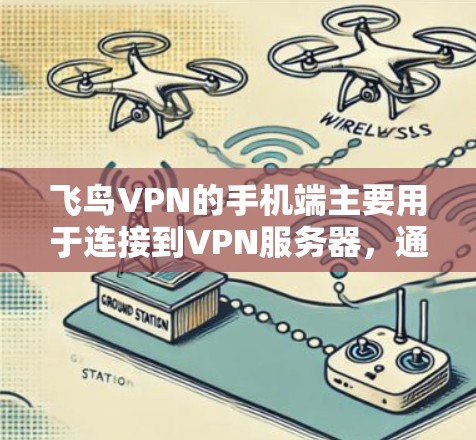 飞鸟VPN的手机端主要用于连接到VPN服务器,通常包括以下步骤